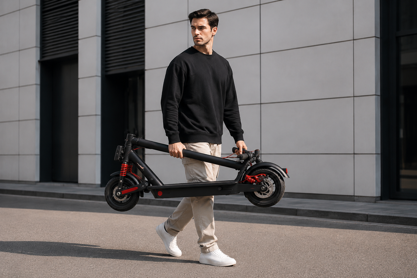 Electric Scooter Foldable with Suspension