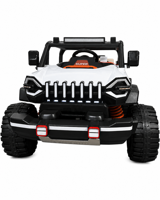 Kids 12V 4x4 Electric Ride On Jeep with Remote Control & LED Lights