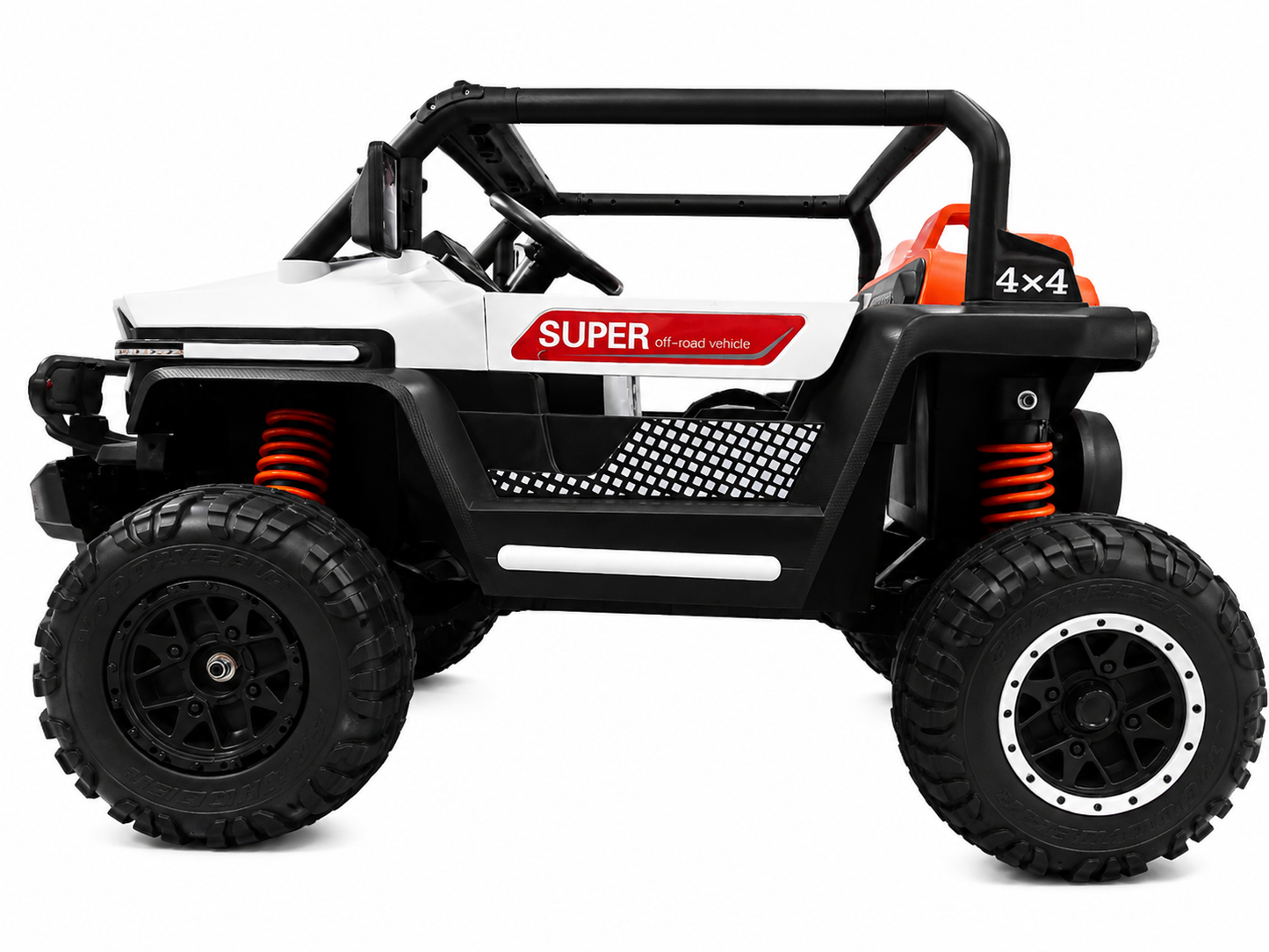 Kids 12V 4x4 Electric Ride On Jeep with Remote Control & LED Lights